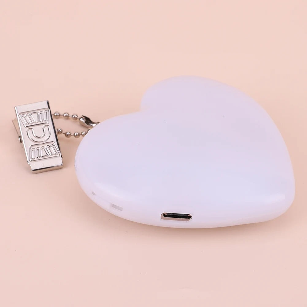 Heart Shape Mini LED Bag Light with Automatic Sensor