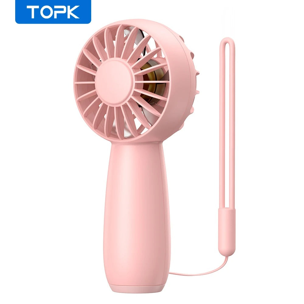 Mini Portable Handheld Rechargeable Fan